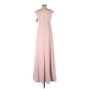 Show Me Your Mumu Zurich Knot Gown in Vintage Rose Stretch Crepe S NWT thumbnail 4