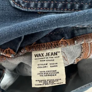 Wax Jean Blue Denim Overall Shorts Size S thumbnail 5