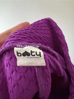 Booty by Brabants Purple‎ Curvy Plus Croco Leggings thumbnail 6