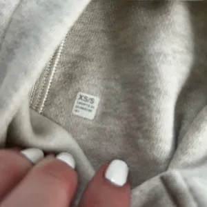 Lululemon oversized scuba funnel neck oatmeal and gold size XS thumbnail 2
