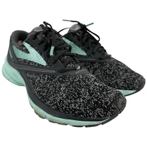 Brooks Launch 4 Road-Running Shoes DNA Sneakers Mesh Lace Up Gray Mint 8.5 thumbnail 2