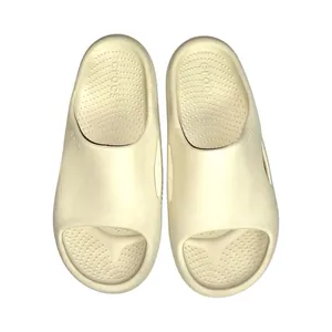 Crocs Mellow Recovery Thick Cushioned Slip-On Slide Sandals In Bone Size 9 thumbnail 5