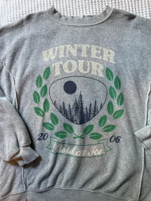 aerie cozy chill crewneck sweatshirt thumbnail 2