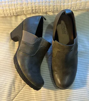 Women’s Gray Slip-On Ankle Booties size 7 thumbnail 1