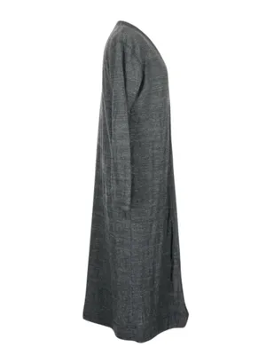 Free People FP Beach ☀︎︎ Bicoastal Open Duster Long Cardi ☀︎︎ Charcoal ☀︎︎ Small thumbnail 7