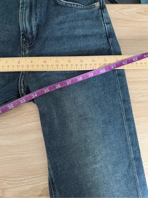 Free People 26 NEW Sabine Slim Straight Jeans Hibernate Stone Wash Rodeo Western thumbnail 8