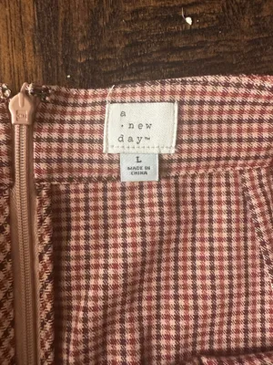 A New Day Plaid mini skirt thumbnail 4
