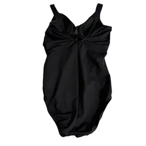 Lands End Black SlenderSuit Wrap One Piece Soft Cup‎ Swimsuit Size 6 thumbnail 7