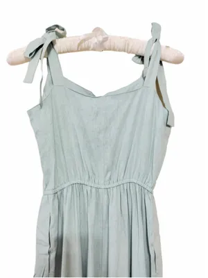 ModCloth Women’s Everyday Walking Momentum Sleeveless Linen Blend Jumpsuit SizeM thumbnail 10