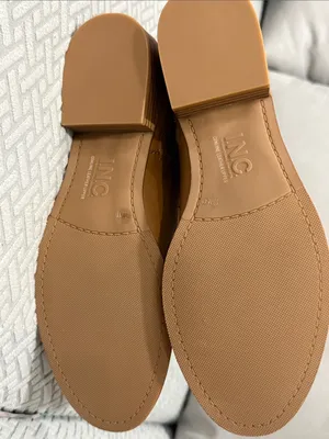 INC International Concepts Amber Really Leather Cognac Tall Boots Size 9.5 thumbnail 11