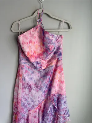 Amanda Uprichard x REVOLVE Carlina Dress in Cotton Candy Medium thumbnail 6