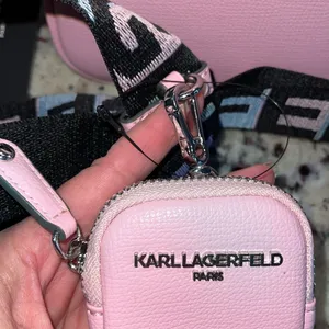 Karl Lagerfeld Paris Maybelle Camera Crossbody Bag Blush Pink NWT‎ thumbnail 8