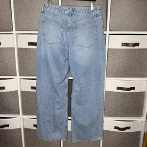 H&M Button Fly Straight Leg Jeans Size 10 thumbnail 3