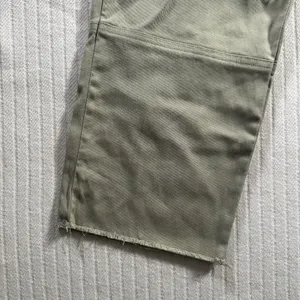 Crosby Womens Size 2 Cargo Pants Khaki Utility Straight Leg Raw Hem NWt thumbnail 3