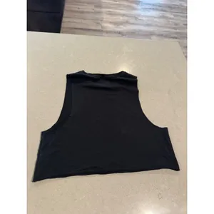OFFLINE by Aerie Black Muscle‎ Tank Crop Top S P CH thumbnail 4
