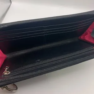 COACH Black Signature Canvas Wristlet Wallet thumbnail 5