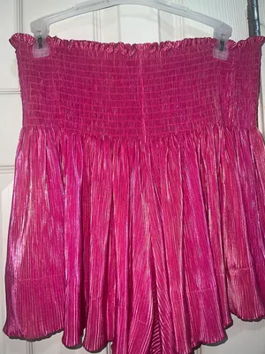 Queen of Sparkles hot pink shorts thumbnail 2