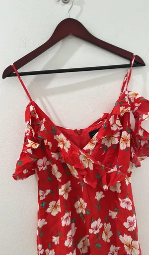 Revolve Majorelle salsa dress thumbnail 3
