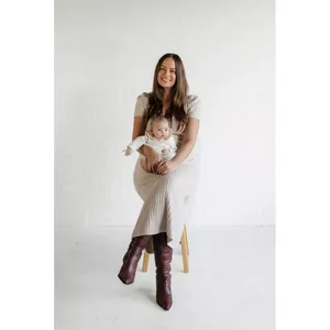 FREE PEOPLE Madsen Midi Dress in Oatmilk Size Large thumbnail 11