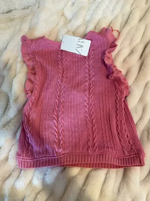 Zara knit top thumbnail 2