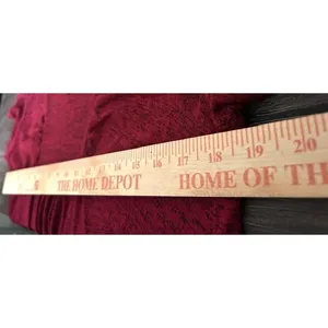 Olivia Blu Maternity XL Heathered Red Empire Waist Back Tie Tunic Top Office‎ thumbnail 5