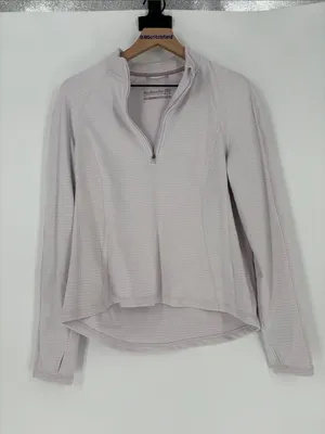 Avalanche quarter zip pullover pink large thumbnail 1