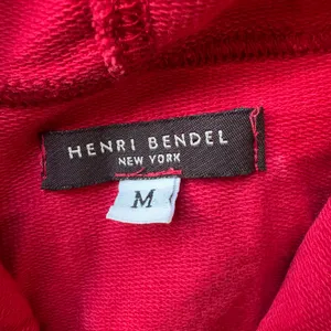 Vintage Y2K Henri Bendel Pink Crop Cotton Zip Up Hoodie thumbnail 4