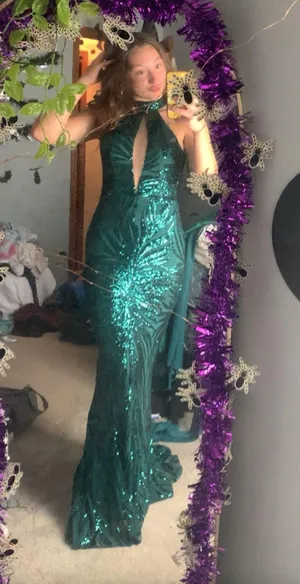 Green Prom Dress Size 4 thumbnail 1