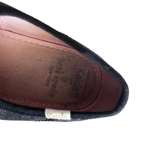 Keds x Kate Spade Glitter Sneakers Black Size 5M Champion Coquette Party thumbnail 9