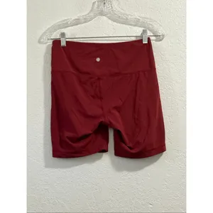 Red Yogalicious Shorts Medium yoga exercise athletic thumbnail 2