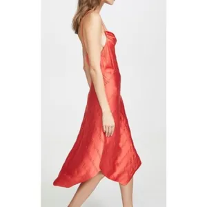 Retrofete Lilly Red Sequin Midi Slip Dress NWT Sz. S thumbnail 5
