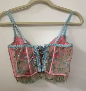 For Love & Lemons Swaying Rose Bustier thumbnail 6