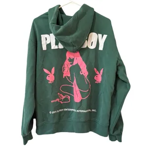Playboy By Pacsun Women Size Medium Long Sleeve Hoodie Graphic Print Sexy Casual thumbnail 2