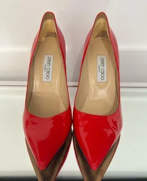 Jimmy Choo, Red Women's Heels thumbnail 4