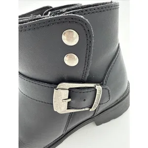 Milwaukee Motorcycle Clothing Co. Women's Black Capri MB254 Riding Boots Size 9C thumbnail 2