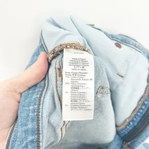 Madewell Womens High Rise Distressed Denim‎ Cutoff Jean Shorts Size 32 Blue thumbnail 8