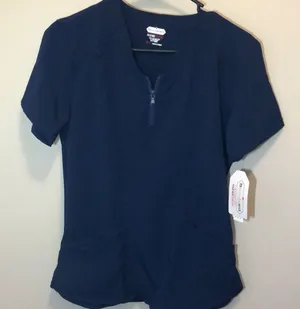 NWT Scrubaid tapered fit scrub work shirt thumbnail 1