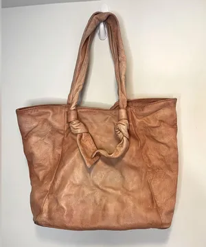 Frye Nora Knotted Hobo Tote Leather Pink thumbnail 3