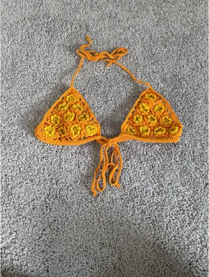 Cult Gaia Crochet top thumbnail 2