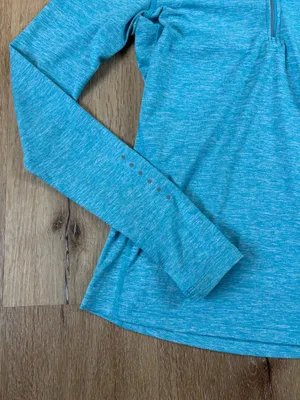 Nike Blue Quarter-Zip Pullover thumbnail 2
