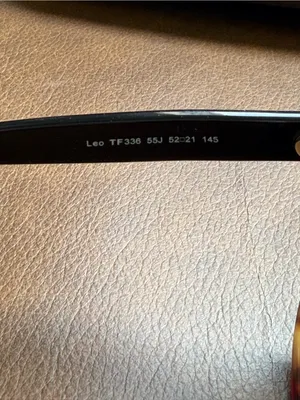 Authentic Tom Ford Leo TF336 55J Havana Black Rectangle Sunglasses Unisex thumbnail 5