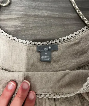 Aerie Cropped Tank Top thumbnail 2