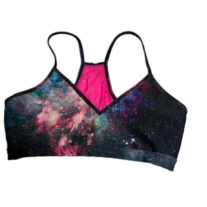 Good American Galaxy print sports bra‎ Sz 2 thumbnail 3