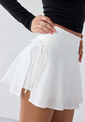 Urban Outfitters Woven Wrap Mini Skort thumbnail 1