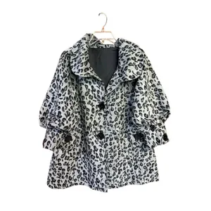 hazel azelhaze Vintage Animal Print jacket Sz M thumbnail 2
