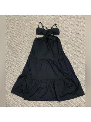Princess Polly Oswell Maxi Black Dress - Size 12 thumbnail 2