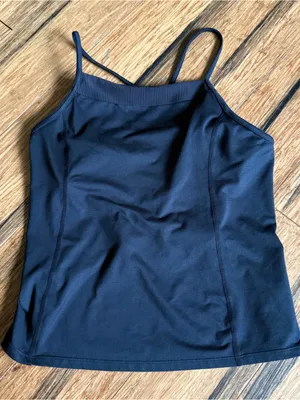 Free People Black Batter Up Tank Top thumbnail 2