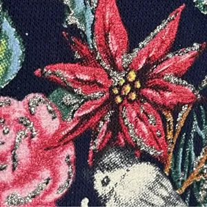 Vintage Nutcracker Brand‎ Christmas Wreath Peace Dove Crewneck Size Medium thumbnail 7