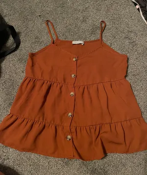 Burnt Orange Tank Size XS thumbnail 1