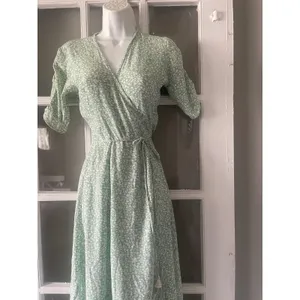 Faithfull the Brand Floral Wrap Midi Dress thumbnail 9